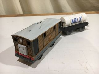 Motorized Toby & Milk Tanker For Thomas And Friends Trackmaster Railway