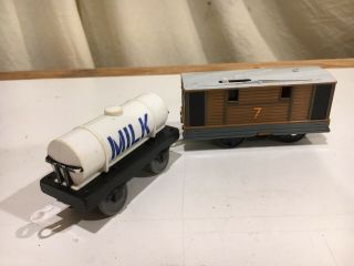 Motorized Toby & Milk Tanker for Thomas and Friends Trackmaster Railway 5