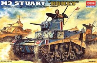 Academy 1399: 1/35 M3 Stuart Honey