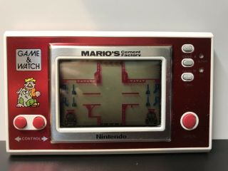 Nintendo Game & Watch.  Mario 