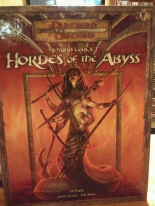Dungeons & Dragons 3.  5 Fiendish Codex 1: Hordes Of The Abyss