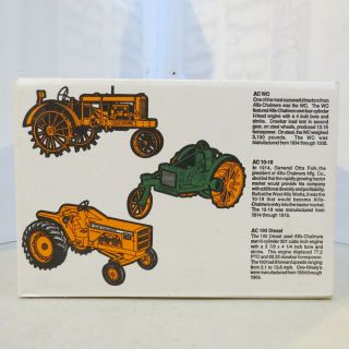 Scale Models Allis Chalmers 190 Tractor 1992 Farm Progress Show AC065 4