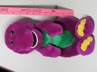 Barney Sings I Love You Plush @ 15 " Purple Dinosaur Stuffed Animal