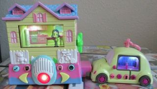 Mattel Pixel Chix Babysitter House Yellow Beetle Car Interactive Electronic Toy