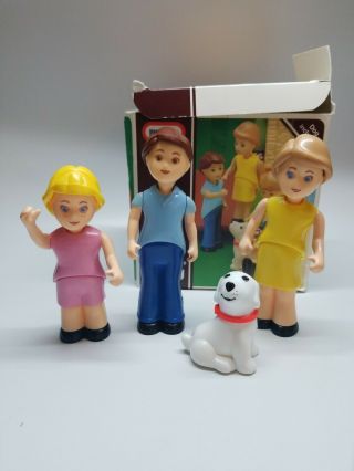 Little Tikes Place Family 4 Of 5 Piece Set 1989