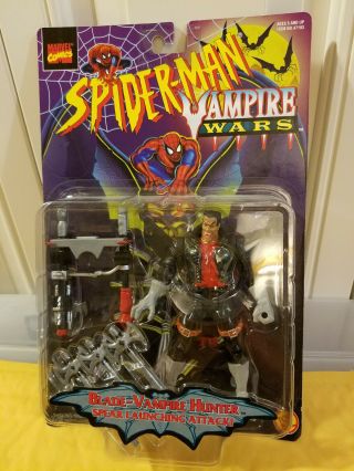 Spider - Man Animated Series - Vampire Wars Blade Hunter (toy Biz,  1996) (gs)
