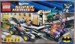 Lego Dc Heroes 6848 Batmobile And The Two - Face Chase Nib