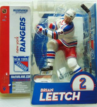 Brian Leetch - Mcfarlane Nhl Hockey - Series 9 - York Rangers -