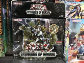 Yu - Gi - Oh Breakers Of Shadow 1st Edition Booster Box Konami Factory Shohen