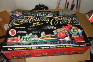 Lionel 7 - 11000 G Scale Holiday Tradition Christmas Express Train Set W/ Remote