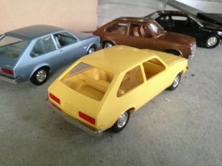 1979 Yellow Chevy Chevette Dealer Promo Model Car 2