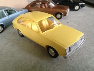 1979 Yellow Chevy Chevette Dealer Promo Model Car 3