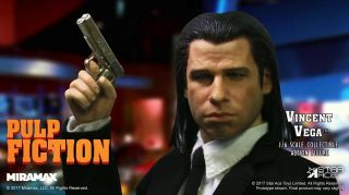 Sa - 0041 Star Ace 1/6 Pulp Fiction John Travolta As Vincent Vega Figure