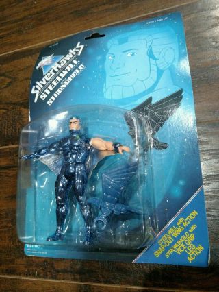 Silver Hawks Steelwill With Stronghold (kenner 1986)