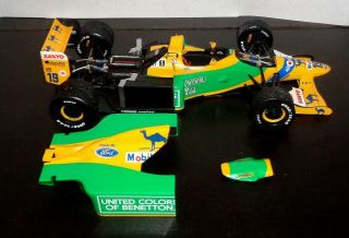 Michael Schumacher Benetton Ford B 192 Paul ' s Model Art 1:18 Scale CLOSE - OUT 2