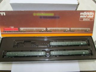 Marklin Z - Gauge Express Passenger Coach Set - Boxed - 81414
