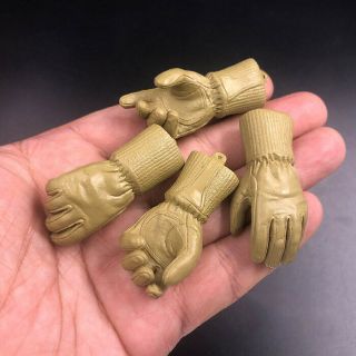 1/6 Scale WWII Soldier Glove Hands Model 2 Type for 12 