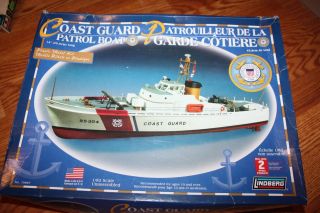 Lindberg Coast Guard Rescue Patrol Boat 1/82