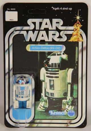 L010645 Star Wars Custom Card 12 Back 1977 Action Figure / R2 - D2 Early Bird Dome