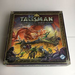 Talisman Magical Quest Game Revised Fourth Edition Board Game Fantasy Euc 2009