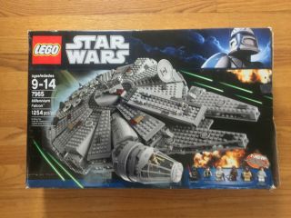 Lego Star Wars Millennium Falcon (7965) 100 Complete W/ Box & Instructions