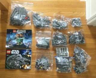 Lego Star Wars Millennium Falcon (7965) 100 Complete w/ box & instructions 3