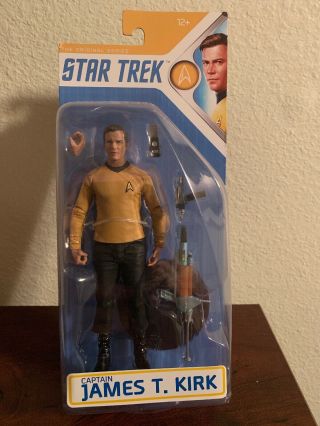 Star Trek Captain James T.  Kirk Action Figure Mcfarlane Toys