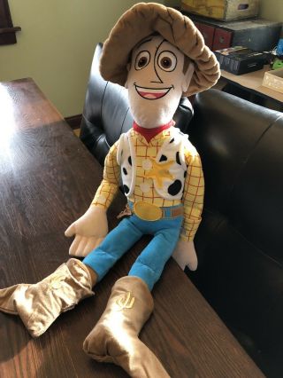 Disney Pixar Toy Story Woody Large Plush Doll Soft Stuffed Toy 25 "