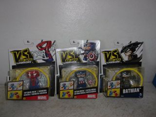 Vs Rip - Spin Warriors - Spiderman/captain America/batman - Nip