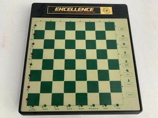 The Excellence Chess Set Vintage Electronic Game Fidelity International Computer 2