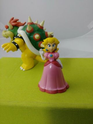 Nintendo 2007 Mario Bros.  Mini Figure Mario Bowser & Princess Peach 5