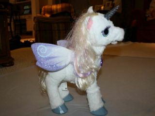 Fur Real Friends My Magical StarLily Unicorn Lights Up Animated Talking NO BERRY 2