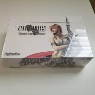 Final Fantasy Opus 1 Booster Box - 36 Packs 12 Cards Each &