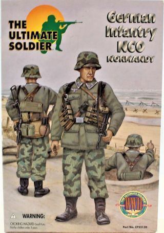 The Ultimate Soldier German Infantry Normandy Cp22130 21st Century Toys 2000