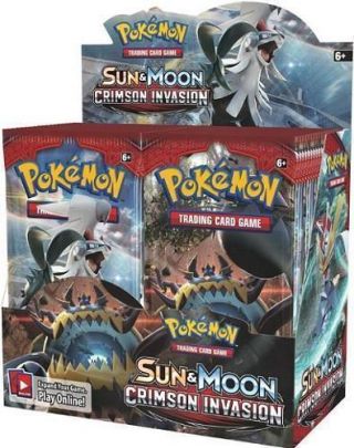 Sun And Moon Crimson Invasion Booster Box Pokemon Tcg Factory English