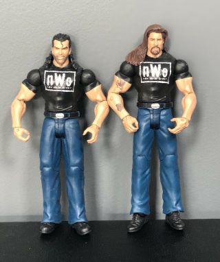 Wwe Wcw Nwo Battle Pack The Outsiders Scott Hall Kevin Nash 2 Action Figures