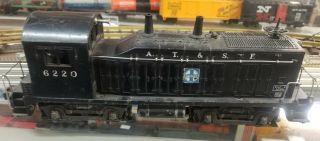 Lionel 6220 Santa Fa Gm Diesel Switcher Postwar O Gauge