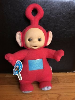 Teletubbies Teletubby Po Red Talking " Bite My Butt " Recalled 15 " Doll 1998