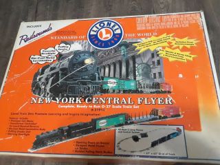 Vintage 2001 Lionel 6 - 31614 York Central Flyer Set