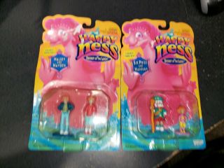 Vintage Galoob Happy Ness Secret Of The Loch Action Figures X2 Rare Htf