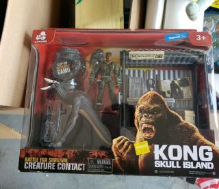 Kong Skull Island Battle For Survival Creature Contact Figure Playset King Misp
