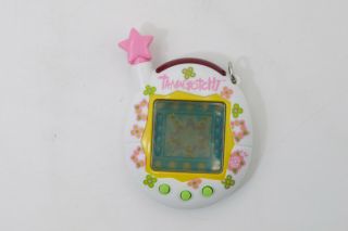 Tamagotchi Connection V4.  5 Pink White With Flowers