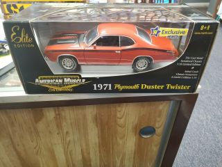 1/18 Ertl American Muscle 1971 Plymouth Duster Twister Toys R Us Exclusive