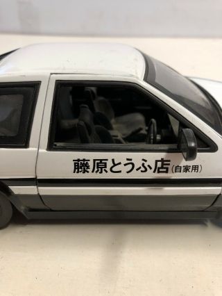 Jada Initial D Toyota Trueno AE86 rare Right hand drive 1/18 (Comic Version) S22 3