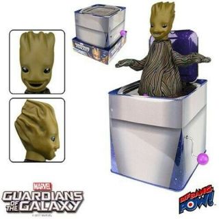 Bif Bang Pow Guardians Of The Galaxy Classic Groot Jack In The Box Figure
