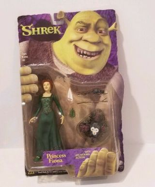 Shrek Mcfarlane Toys Princess Fiona 2001 Dreamworks Leg Kicking Action