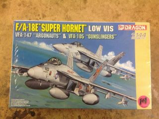 Khs - 1/144 Dragon Kit 4609 F/a - 18e Hornet Low Vis Argonauts Gunslingers