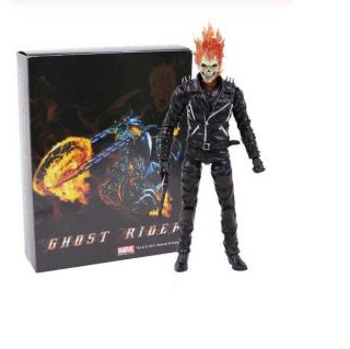 Marvel Ghost Rider Johnny Blaze Action Figure Collectible Model Toys Doll Gift
