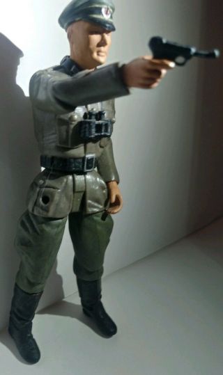 1:18 Ultimate Soldier Wwii German Officer W Gun Figure 3.  75 " ; 21st Century Toys