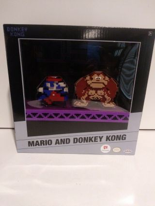 Jakks World Of Nintendo - 8 - Bit Mario And Donkey Kong Walgreens Exclusive Nib
